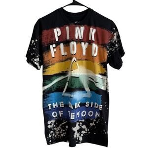 Pink Floyd Dark Side T-Shirt Men's Sz M liquid blue havok